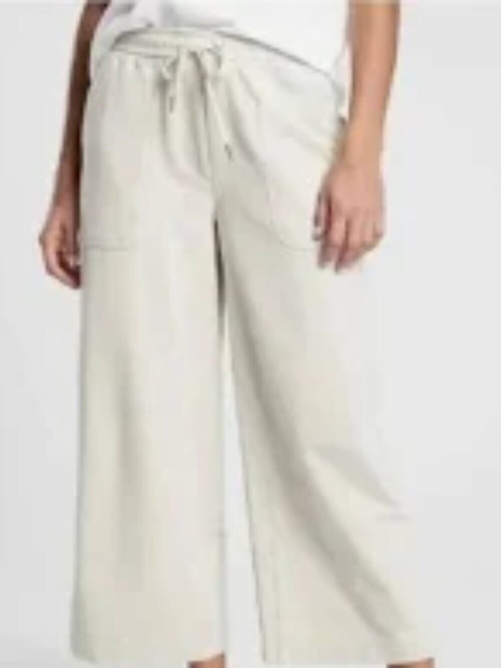 Athleta Farallon Heathered Wide Leg Crop Size 0